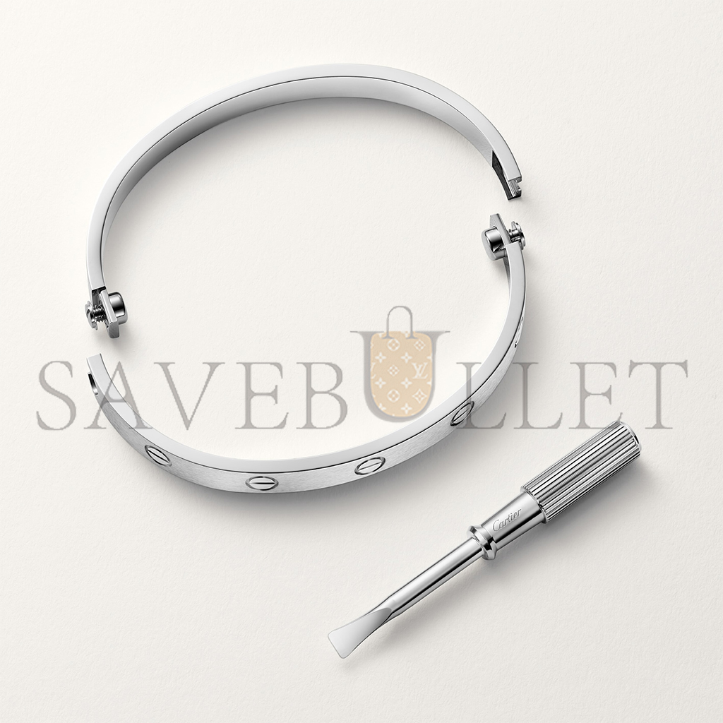 CARTIER LOVE BRACELET, CLASSIC MODEL, BRUSHED B6077117